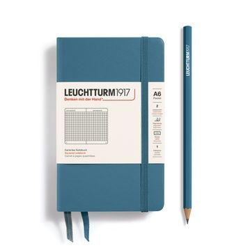 БлокнотиБлокнот Leuchtturm1917, Кишеньковий, Stone Blue, клітинка придбати в Dreamarium
