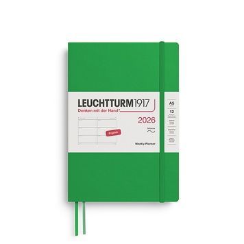Датовані блокнотиЩотижневик Leuchtturm1917 Medium (A5) м'яка обкл., 2026 Spring Leaf придбати в Dreamarium