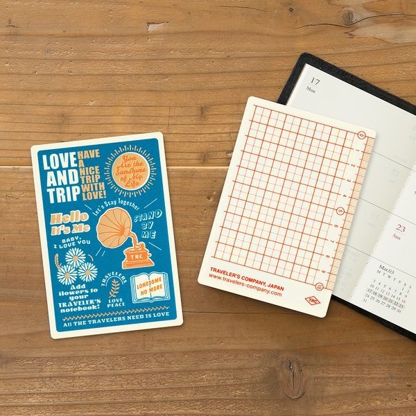 Traveler's NotebookЗакладка-трафарет для TRAVELER'S Notebook, Passport size придбати в Dreamarium