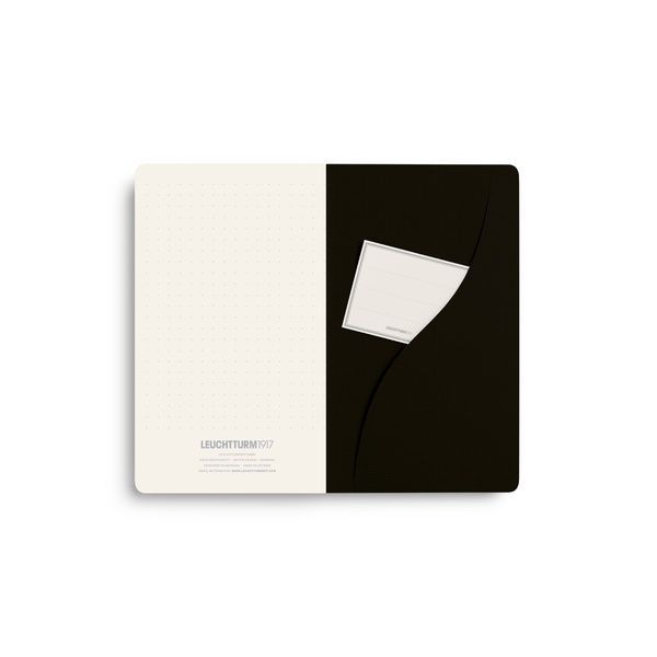 БлокнотиБлокнот Leuchtturm1917, Jottbook Pur, Pocket, Black, 3 шт, крапка придбати в Dreamarium