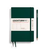 БлокнотиБлокнот Leuchtturm1917 Paperback (B6+), Forest Green, Чисті аркуші придбати в Dreamarium