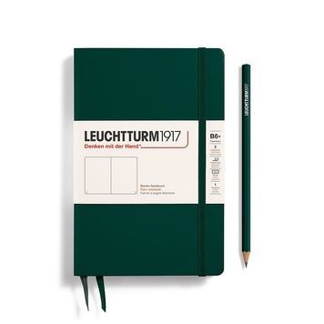 БлокнотиБлокнот Leuchtturm1917 Paperback (B6+), Forest Green, Чисті аркуші придбати в Dreamarium