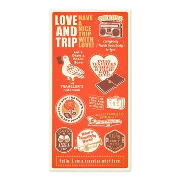 Traveler's NotebookЗакладка-трафарет для TRAVELER'S Notebook, Regular size придбати в Dreamarium