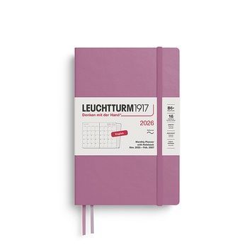 Датовані блокнотиЩомісячник з нотатником Leuchtturm1917 Paperback (B6+) м'яка обкл., 2026 Dusty Rose придбати в Dreamarium