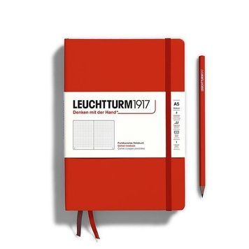 БлокнотиБлокнот Leuchtturm1917 Середній, Fox Red, Крапка придбати в Dreamarium