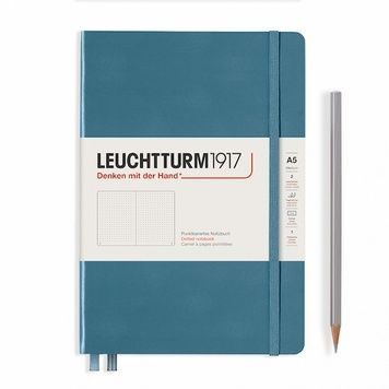 БлокнотиБлокнот Leuchtturm1917 Середній, Stone Blue, крапка придбати в Dreamarium