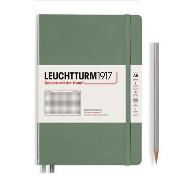 БлокнотиБлокнот Leuchtturm1917 Середній, Olive, Клітинка придбати в Dreamarium