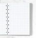 Бланки в клітинку для блокноту Filofax, A5, білі 152905 фото 2