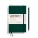 Блокнот Leuchtturm1917 Paperback (B6+), Forest Green, Крапка 370288 фото 1