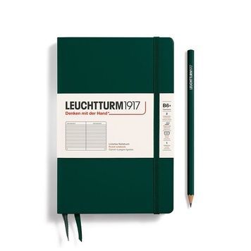 БлокнотиБлокнот Leuchtturm1917 Paperback (B6+), Forest Green, Лінія придбати в Dreamarium