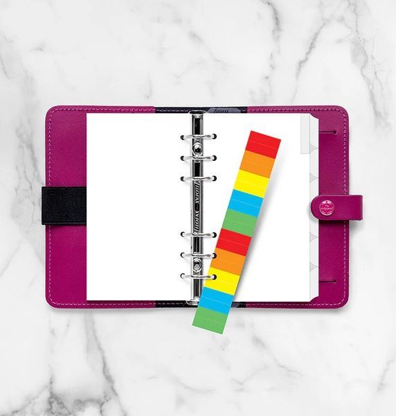 Аксесуари для органайзерівРозділювачі універсальні Filofax, Personal, білі придбати в Dreamarium