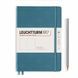 Блокнот Leuchtturm1917 Середній, Stone Blue, клітинка 363336 фото 1