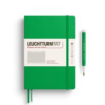 БлокнотиБлокнот Leuchtturm1917 Середній, Spring Leaf, Клітинка придбати в Dreamarium