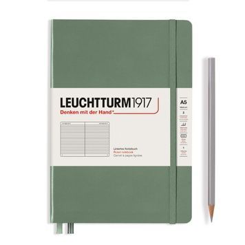 БлокнотиБлокнот Leuchtturm1917 Середній, Olive, Лінія придбати в Dreamarium