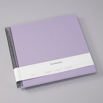 Фотоальбоми на спіраліФотоальбом на спіралі Semikolon, Economy Large, кремові сторінки, lilac silk придбати в Dreamarium
