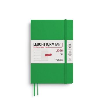 Датовані блокнотиЩотижневик з нотатками Leuchtturm1917 Paperback (B6+) м'яка обкл., 2026 Spring Leaf придбати в Dreamarium