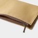 Кишеня на блискавці (текстиль) для TRAVELER'S Notebook, Regular size, бежевий 7101141 фото 6
