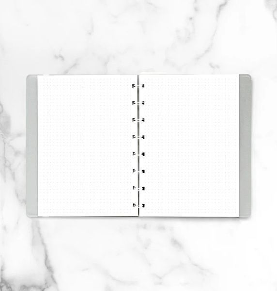 Блокноти зі змінними аркушамиБланки в крапку для блокноту Filofax, A5, білі придбати в Dreamarium