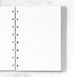 Бланки в крапку для блокноту Filofax, A5, білі 152016 фото 2
