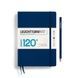 Блокнот Leuchtturm1917 120G Edition, Середній, Темно-синій, крапка 372383 фото 1