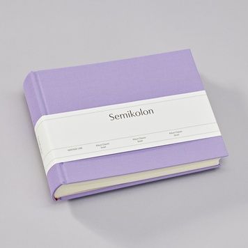 Фотоальбоми класичніФотоальбом Semikolon, Small, lilac silk придбати в Dreamarium