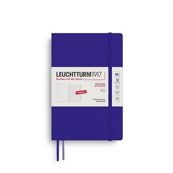 Датовані блокнотиЩотижневик з нотатками Leuchtturm1917 Paperback (B6+) м'яка обкл., 2026 Ink придбати в Dreamarium