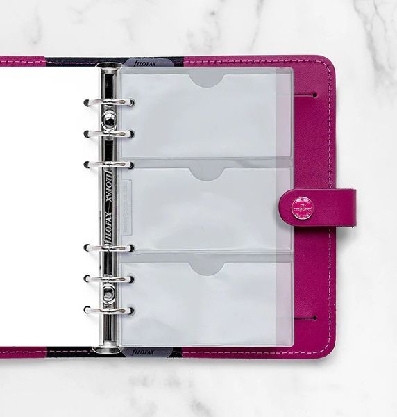 Аксесуари для органайзерівКишеня для візитівок Filofax, Personal придбати в Dreamarium