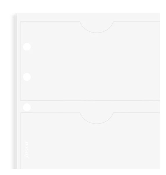 Аксесуари для органайзерівКишеня для візитівок Filofax, Personal придбати в Dreamarium