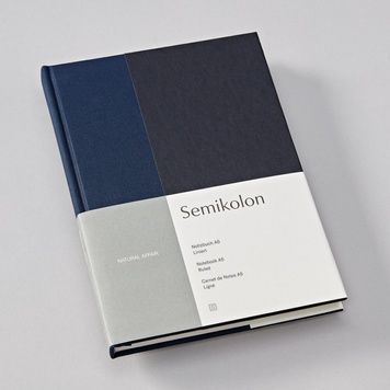 БлокнотиБлокнот Semikolon, A5, Midnight, лінія придбати в Dreamarium