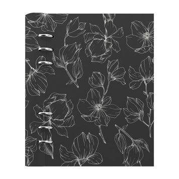 ОрганайзериОрганайзер-блокнот Filofax Clipbook A5 Floral, Magnolia Charcoal придбати в Dreamarium