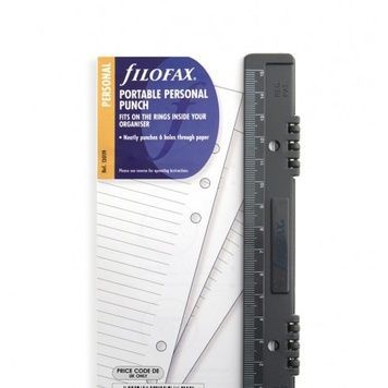 Аксесуари для органайзерівДирокол портативний для органайзеру Filofax, Personal придбати в Dreamarium