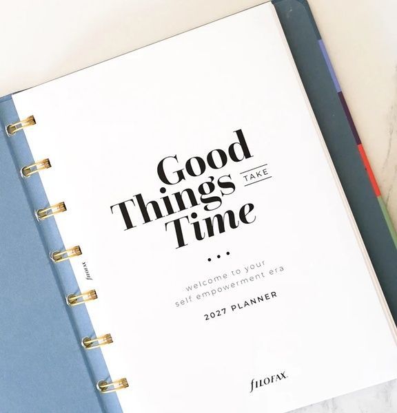 Блокноти зі змінними аркушамиБлокнот-планер Filofax Ultimate Life Companion, Colour Stripes Soft, 2027 рік придбати в Dreamarium