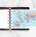 Мапа світу до органайзеру Filofax, Pocket 211904 фото 2