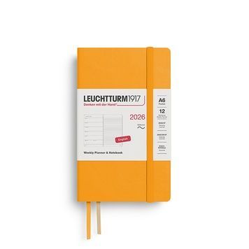 Датовані блокнотиЩотижневик з нотатками Leuchtturm1917 Pocket (A6) м'яка обкл., 2026 Rising Sun придбати в Dreamarium