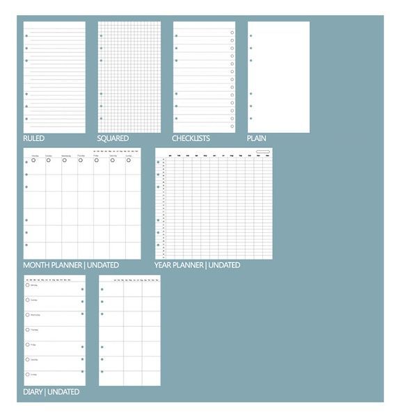 ОрганайзериОрганайзер-блокнот Filofax Clipbook Personal Classic, Duck Egg придбати в Dreamarium