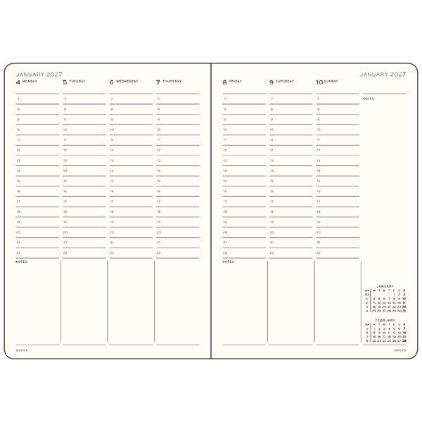 Датовані блокнотиЩотижневик в колонках Leuchtturm1917 Paperback (B6+) 2027 Sunflower придбати в Dreamarium