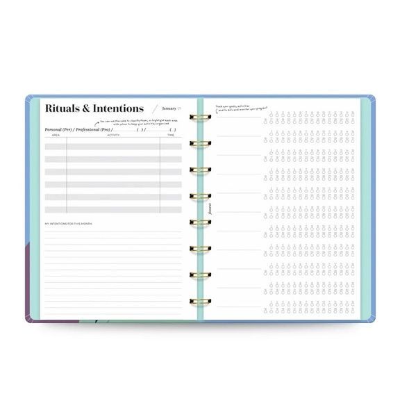 Блокноти зі змінними аркушамиБлокнот-планер Filofax Ultimate Life Companion, Balance Sky, 2027 рік придбати в Dreamarium