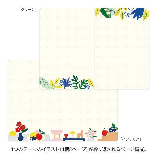 БлокнотиБлокнот Midori Yuru Log Motif Textile, B6, крапка придбати в Dreamarium