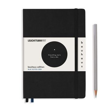 БлокнотиБлокнот Leuchtturm1917 Bauhaus Edition, Середній, Чорний, крапка придбати в Dreamarium