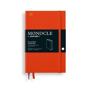 БлокнотиБлокнот-гаманець MONOCLE & Leuchtturm1917, Paperback (В6+), Mandarin, крапка придбати в Dreamarium