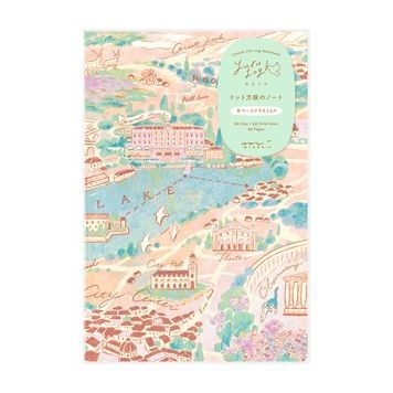 БлокнотиБлокнот Midori Yuru Log Travel&Hotel, B6, крапка придбати в Dreamarium