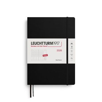 Датовані блокнотиЩотижневик в колонках Leuchtturm1917 Composition (B5) 2026 Black придбати в Dreamarium