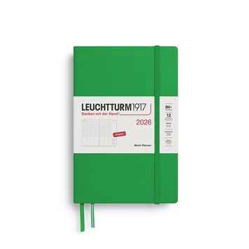 Датовані блокнотиЩотижневик в колонках Leuchtturm1917 Paperback (B6+) 2026 Spring Leaf придбати в Dreamarium