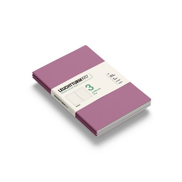 БлокнотиБлокнот Leuchtturm1917, Jottbook Pur, Medium, Dusty Rose, 3 шт, крапка придбати в Dreamarium