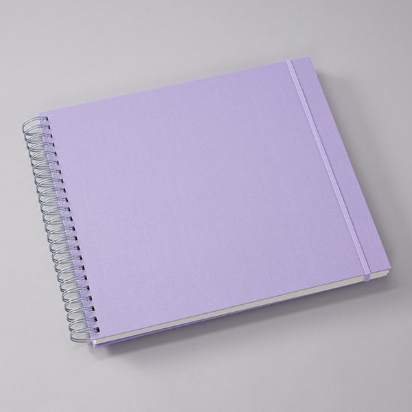 Фотоальбоми на спіраліФотоальбом на спіралі Semikolon, Mucho Maxi, кремові сторінки, lilac silk придбати в Dreamarium