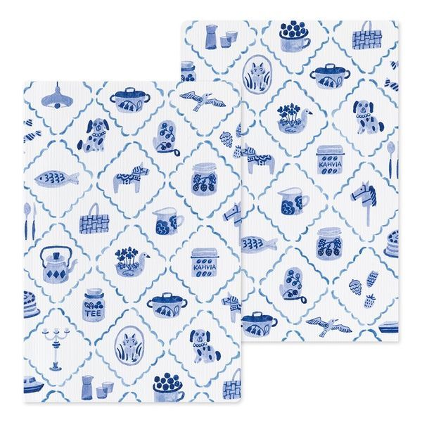 БлокнотиБлокнот Midori Yuru Log Blue Nordic, B6, крапка придбати в Dreamarium