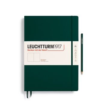 БлокнотиБлокнот Leuchtturm1917, Master Classic (А4+), Forest Green, чисті аркуші придбати в Dreamarium