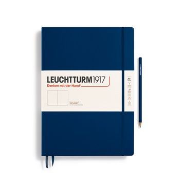БлокнотиБлокнот Leuchtturm1917, Master Classic (А4+), Navy, чисті аркуші придбати в Dreamarium