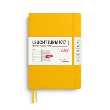 Датовані блокнотиЩотижневик з нотатками Leuchtturm1917 Medium (A5) 2027 Sunflower придбати в Dreamarium