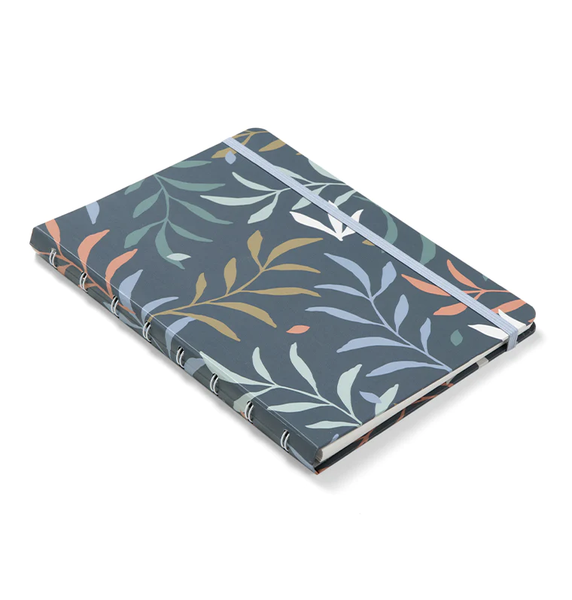 Блокноти зі змінними аркушамиБлокнот Filofax Botanical A5, Blue придбати в Dreamarium